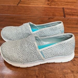 Girls Sketchers air-cooled memory foam sneakers